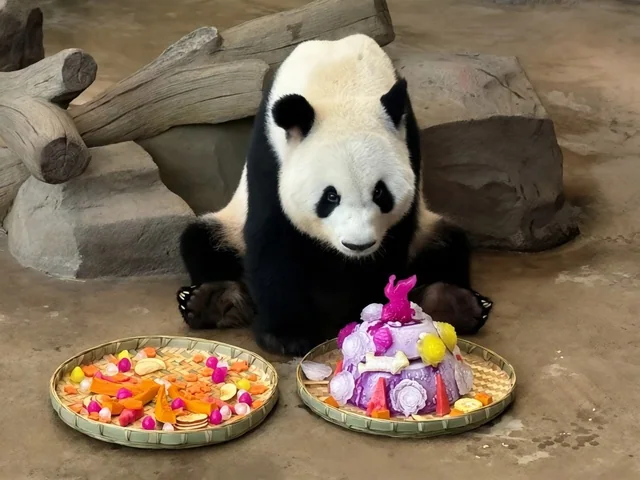 Liangliang, a giant panda